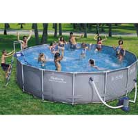 18ft Steel Frame Swimming Pool