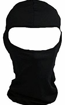 BetterMore Black Motorcycle Cycling Ski Snowboard Outdoor lycra CS Balaclava Full Face Neck Mask