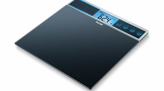 GS39 Glass Talking Scale - Black