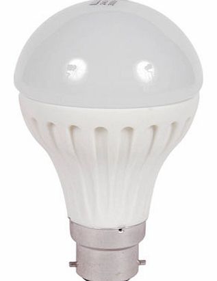 7W LED BC GLS opal bulb (equivalent to 60w),