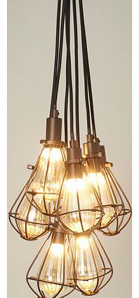 Billie 7 light cluster, bronze 9780736497