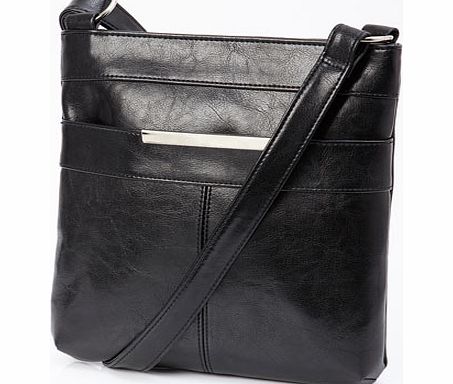 Black Bar Detail X Body Bag, black 3119418513