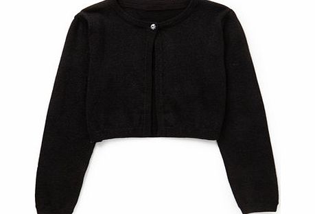 Black Glitter Cardigan, black 6501038513