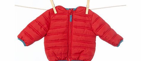 Boys Baby Boys Lightweight Padded Jacket, red