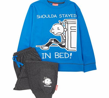 Boys Diary Of A Wimpy Kid Pyjamas, blue 8882811483