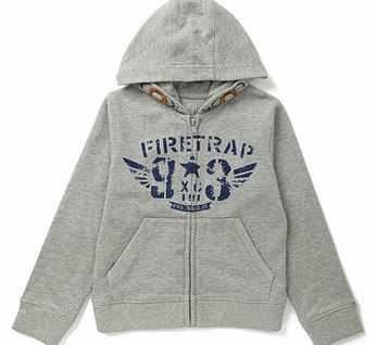 Boys Firetrap Boys Grey Hoodie, grey 2070760870