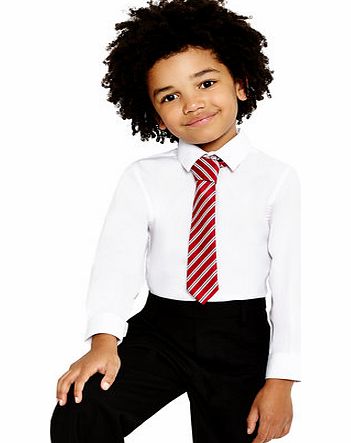 Boys Junior Boys 2 Pack Slim Fit Non-Iron School