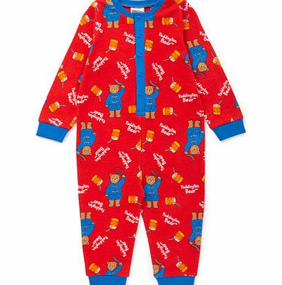 Boys Paddington Bear Red Onesie, red 8883853874