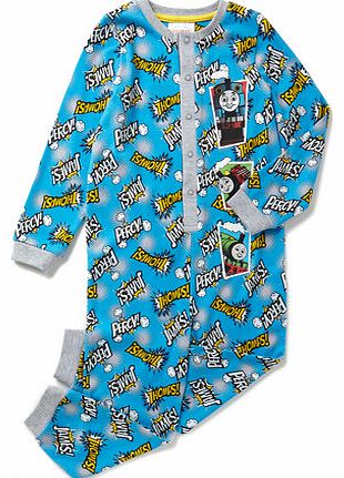 Boys Thomas & Friends Onesie, Royal Blue