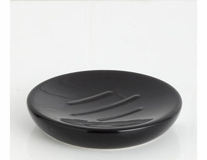 Brooklyn Essential Soap Dish Black, black