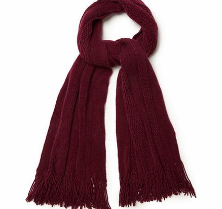 Burgundy Supersoft Scarf, burgundy 6605490012