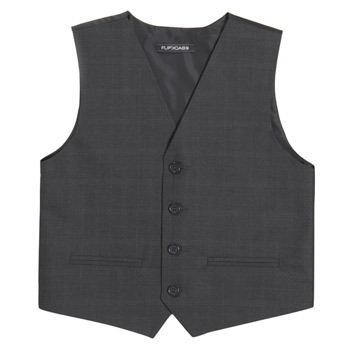 Charcoal waistcoat