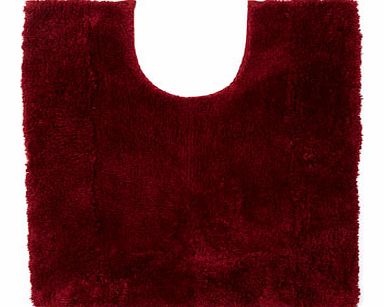 Claret premium Easycare pedestal mat, claret