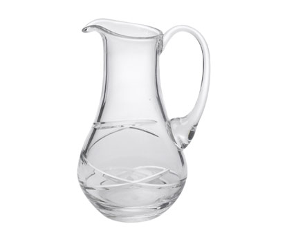 Cross swirl jug