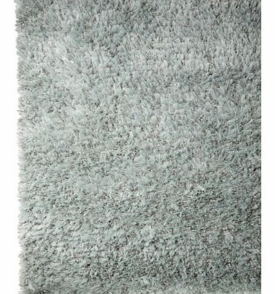 Duck egg Manhattan twisted yarn rug 100x150cm,