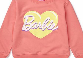 Bhs Girls Pink Barbie Sweatshirt, multi 1071829530