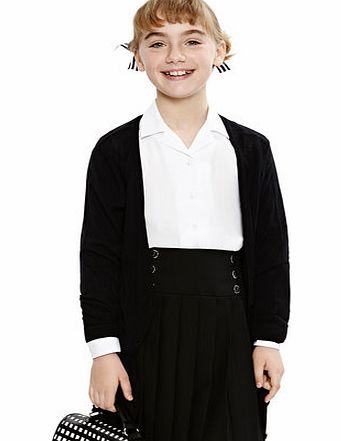 Girls Tammy Boyfriend Style School Cardigan,