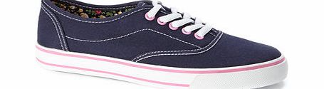 Bhs Girls #TammyGirl Navy Lace Up Canvas, navy