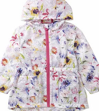 Bhs Girls White Floral Parka, white/multi 9272767550