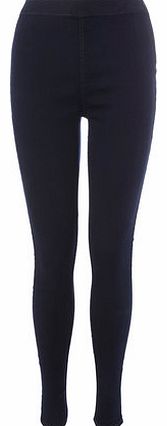 Indigo Highwaisted Side Zip Detail Jegging,