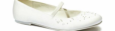 Ivory Wide Fit Embellished Shoes, ivory 1199050904