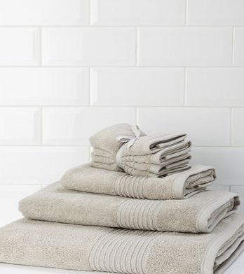 Bhs Light Grey Pure Cotton Towels, light grey