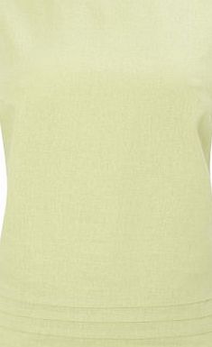 Lime Linen Plain Shell Top, lime 365956253