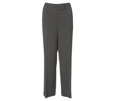 Metal trim suit trousers