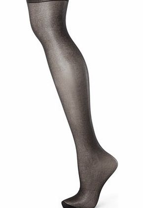 Bhs Nearly Black 2 Pack 15 Denier Bodyfree Tights,