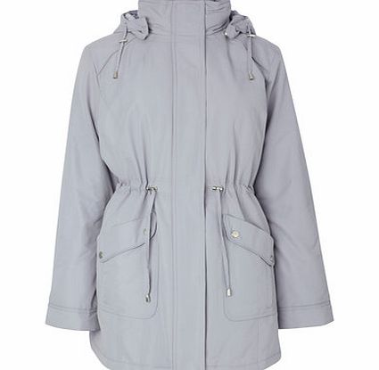 Bhs Pale grey Padded Coat, pale grey 9852971372