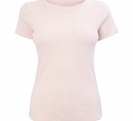 Bhs Pink Short Sleeve Crew Neck Top, pink 2424170528