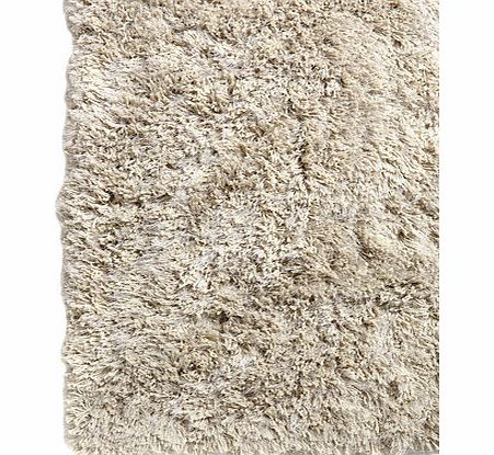 Silver Capri Shaggy Shimmer Rug 160x230cm,