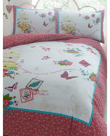 Tweet Tweet Printed Bedding Set, multi 1848289530