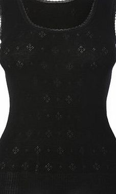 Bhs Womens Black Bodybliss Seamfree Diamond Thermal