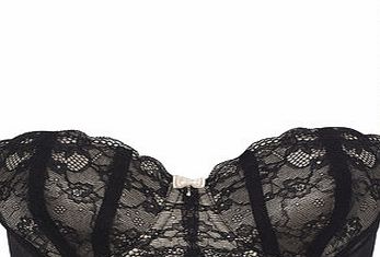 Bhs Womens Black Lace Multiway Bra, black 2304778513