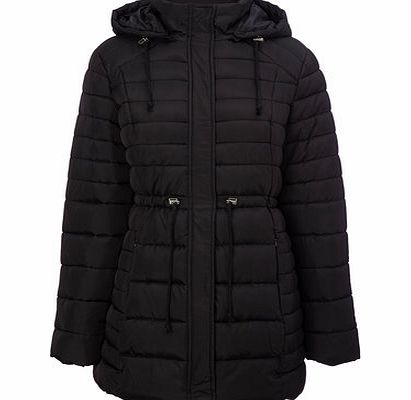 Womens Black Lightweight Puffer, black 9852990137