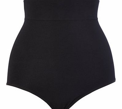 Bhs Womens Black Seamfree Waist Cincher Shaping