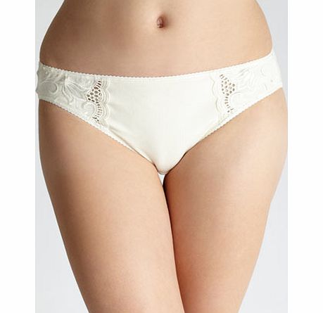 Bhs Womens Cream Body Bliss Iris Cotton Broderie