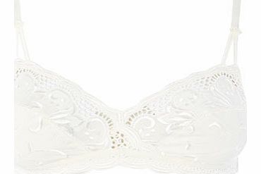 Womens Cream Iris Non-Wired Bra, cream 2303050004