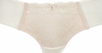 Bhs Womens Cream Lace Short, cream 2304720004