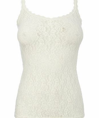 Womens Cream Lace Vest, cream 4803720004