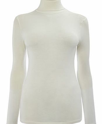 Womens Cream Super Soft Heat Generating Thermal