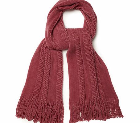 Womens Dark Pink Supersoft Scarf, dark pink