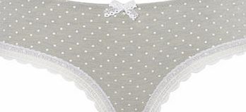 Bhs Womens Grey Spot Short, grey 2304620870