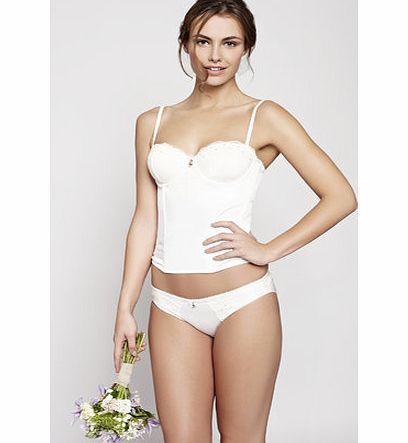 Bhs Womens Ivory Bridal Basque, ivory 2303490904