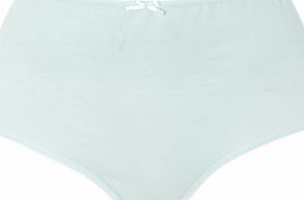 Bhs Womens Mint Cotton Full Brief, mint 4803848942