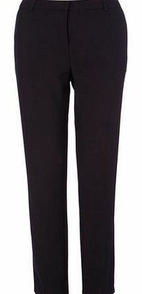 Bhs Womens Navy Tapered Leg Trouser, navy 318840249