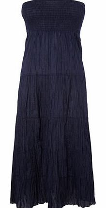 Bhs Womens Navy Two Way Skirt Dress, navy 278500249