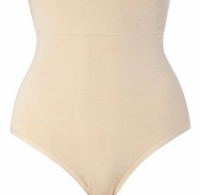 Bhs Womens Nude Seamfree Waist Cincher Shaping