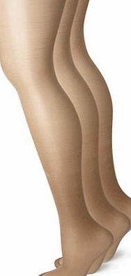 Bhs Womens Paola 3 Pairs of 20 Denier Gloss Tights,